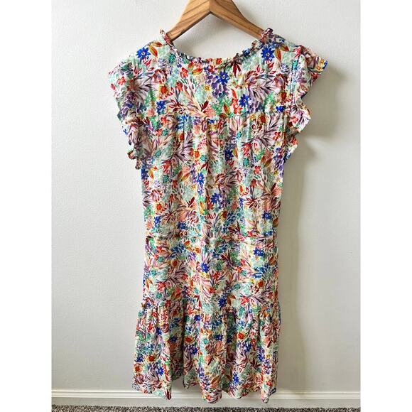 DEAR JOHN Victoria dress in bird of paradise women's size small - Picture 3 of 5